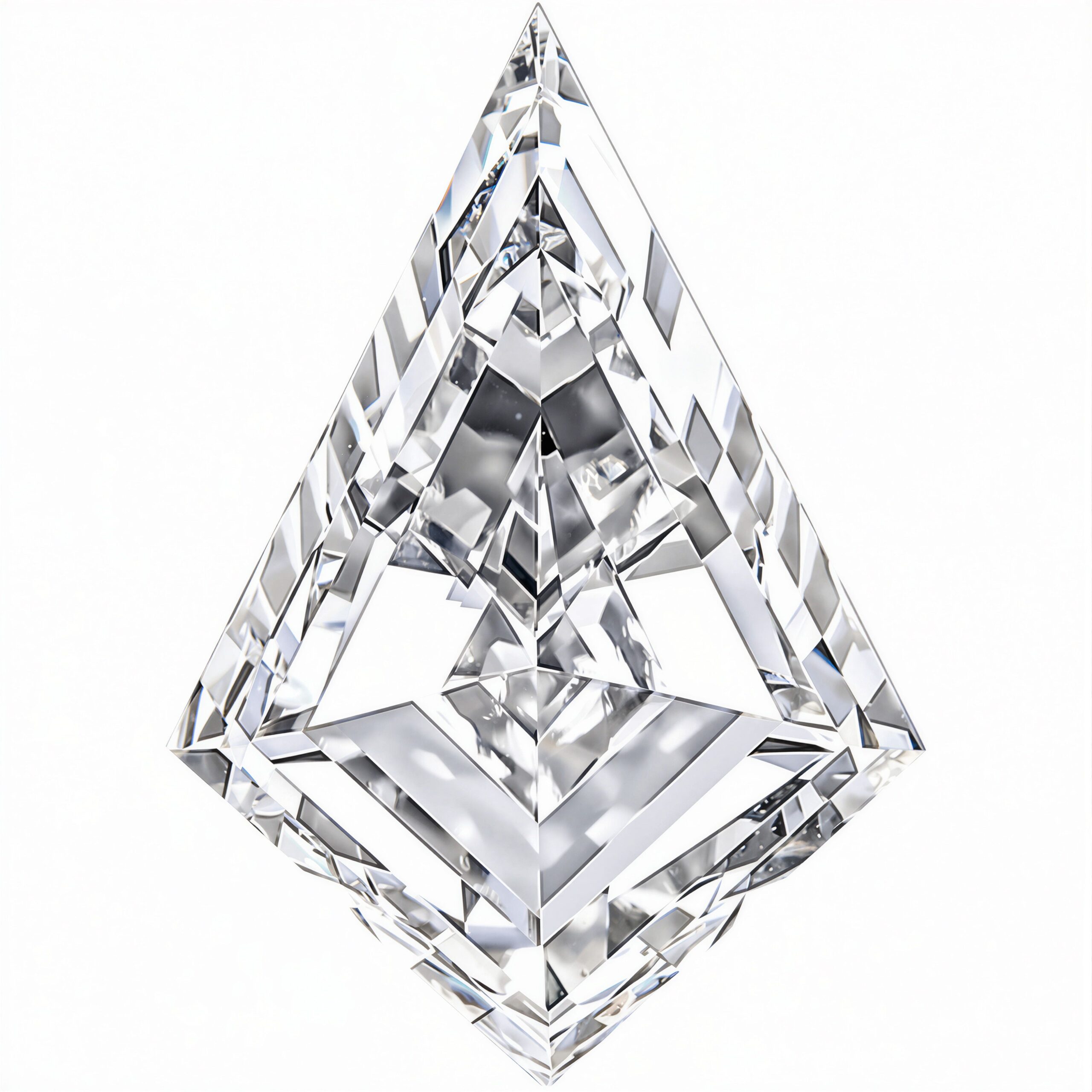Kite Cut Diamond

  
    Distinctive angular shape with striking modern appeal.