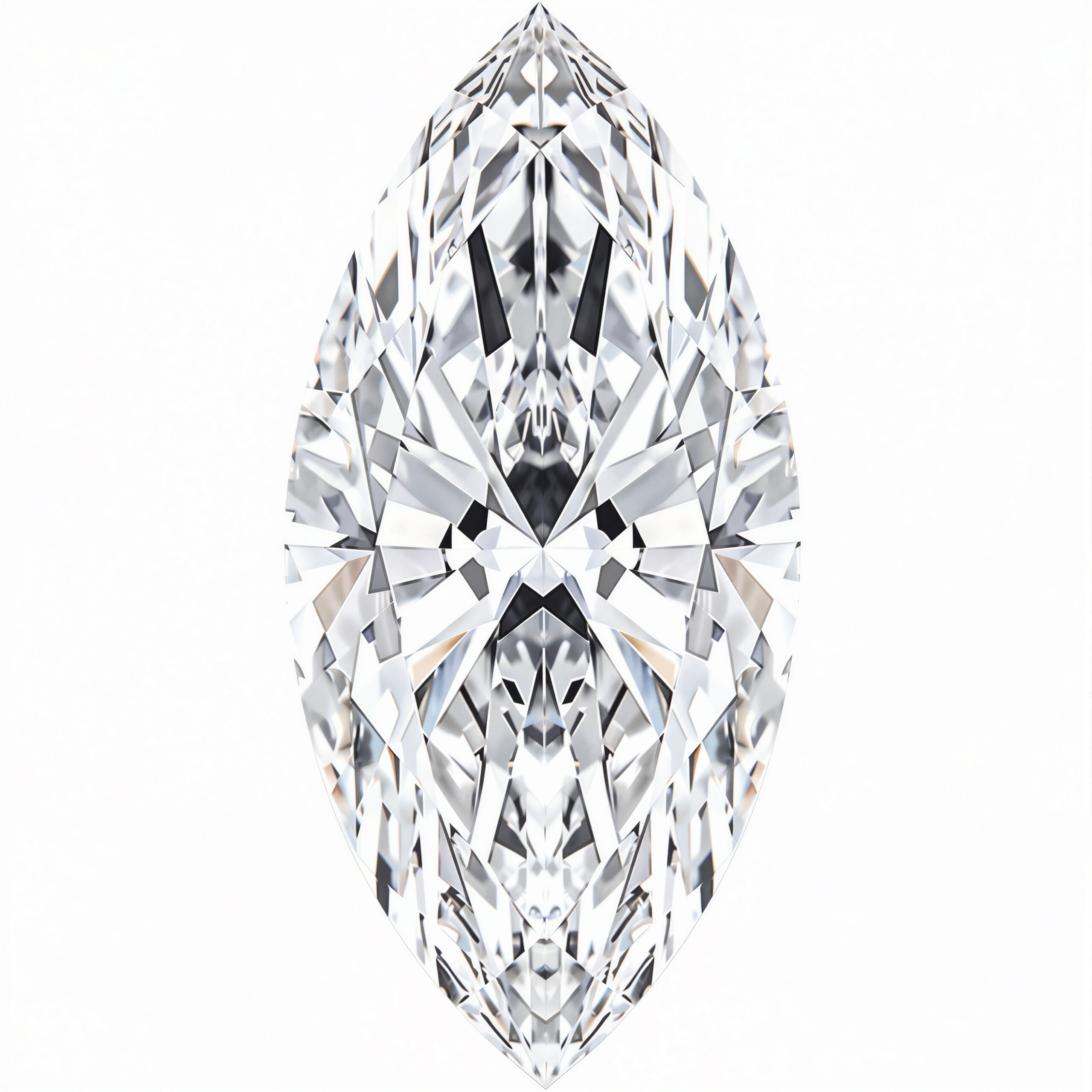 Marquise Cut Diamond

  
    Graceful tapered shape creates the illusion of greater size.