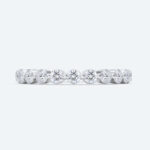 Lab Grown Diamond 2.5MM Width Full Eternity Wedding Band (1)