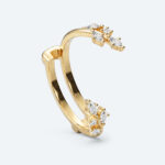 Lab Grown Diamond Double Leaf Wedding Band (3)