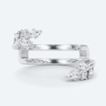 Lab Grown Diamond Double Leaf Wedding Band (5)