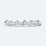 Marquise Cut Lab Grown Diamond Ring Vintage Stacked Wedding Rings (6)