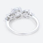 Round Cut Lab Grown Diamond Classic 4-Prong Engagement Ring (3)