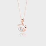 Evil Eye Necklace Bezel Marquise Cut Lab Diamond Pendant Necklace (3)