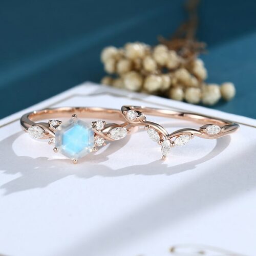Hexagon-Cut-Moonstone-Rose-Gold-Engagement-Ring-Set-4-min Hexagon-Cut-Moonstone-Rose-Gold-Engagement-Ring-Set-4-min