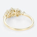 0.5ct Lab Grown Diamond Rings Round Cut 6-Prong Promise Ring