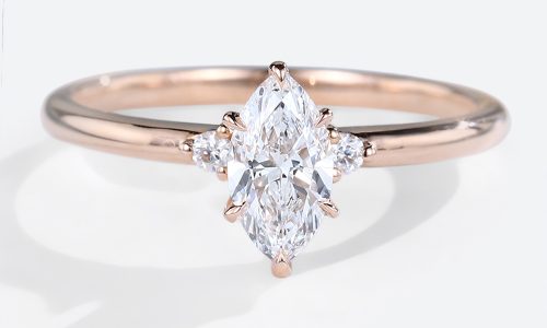 12 CT Marquise Cut Lab Diamond Engagement Ring Three Stone Promise Ring (1)