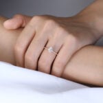 Marquise Cut Lab Grown Diamond Three Stone 6 Claw Prong Engagement Promise Ring (13)