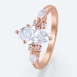 Marquise Cut Lab Grown Diamond Unique 6-Prong Engagement Ring (2)