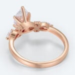 Marquise Cut Lab Grown Diamond Unique 6-Prong Engagement Ring (3)