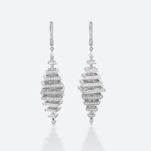 Drop Earrings Lab Diamond Earrings Helix Drop Statement Earrings