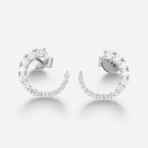 Back to School Jewelry - Lab Grown Diamond Earrings Gold Diamond Stud Earrings
