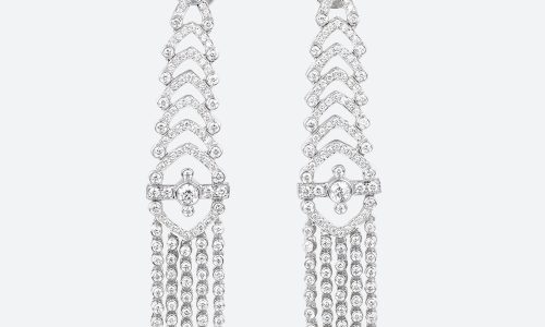 Tassel Earring Lab Diamond Long Drop Earrings Dangle Earrings