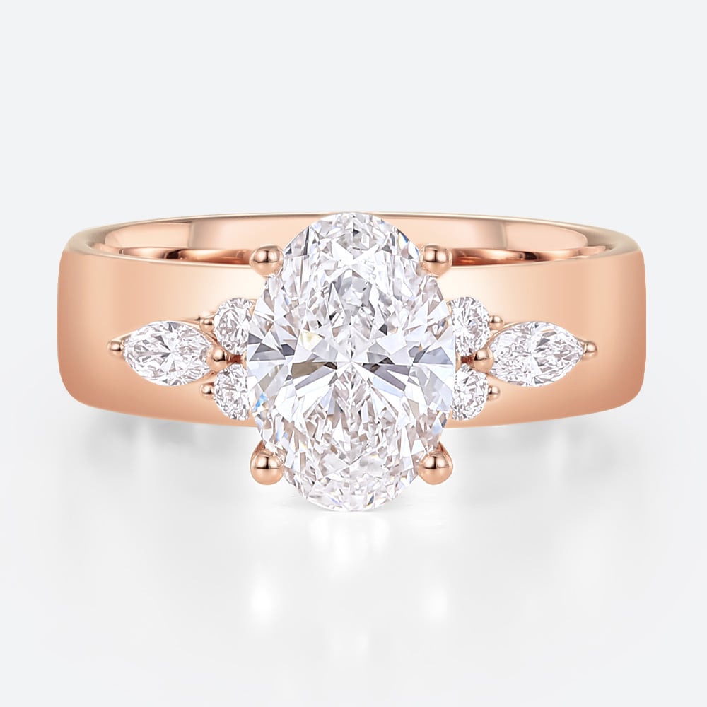 Lab Created Diamond Engagement Rings Unique Wedding Ring