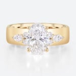 Lab Created Diamond Engagement Rings Unique Wedding Ring