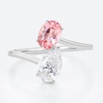 Open Wedding Ring Sapphire Ring Lab Diamonds Rings