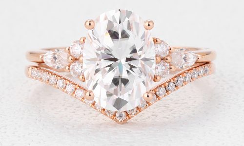 2.5CT Engagement Rings Lab Diamonds Ring Couple Set Pave Rings