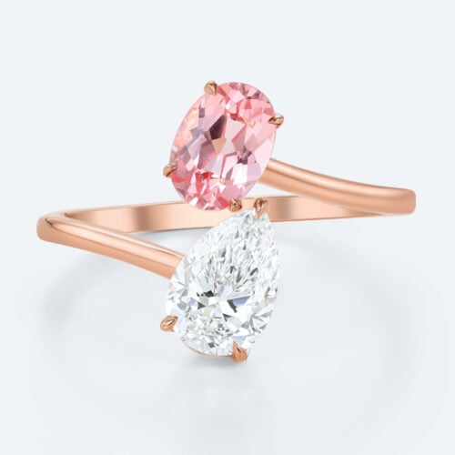 Open Wedding Ring Sapphire Ring Lab Diamonds Rings