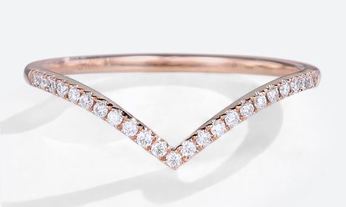 Round Cut Lab Grown Diamond Rings Chevron Rings Pave Wedding Band (3) Round Cut Lab Grown Diamond Rings Chevron Rings Pave Wedding Band (3)