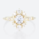 Unique Engagement Rings Lab Created Diamond Wedding Bands
