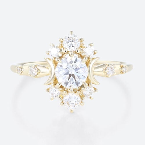 Unique Engagement Rings Lab Created Diamond Wedding Bands