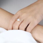 1.5ct Colorless VS+ Round Cut Lab Grown Diamond Minimalist 4-Prong Engagement Ring in Rose Gold (5)