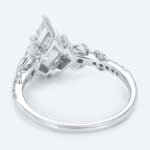 Kite Cut Lab Grown Diamond Infinity 6-Prong Engagement Promise Ring (4)