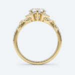Kite Cut Lab Grown Diamond Infinity 6-Prong Engagement Promise Ring in White Gold (5)