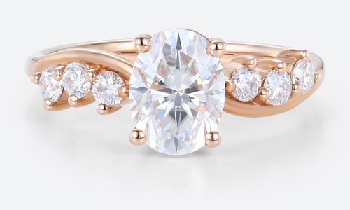 Diamond Engagement Rings 1.5 Carat Oval Lab Diamonds Ring Swirling Romance Bridal Ring Diamond Engagement Rings 1.5 Carat Oval Lab Diamonds Ring Swirling Romance Bridal Ring