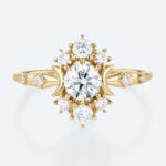 Unique Engagement Rings Lab Created Diamond Wedding Bands