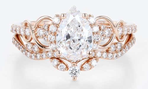 Vintage Lab Grown Diamond Rings Engagement Rings Pear Shaped Vintage Lab Grown Diamond Rings Engagement Rings Pear Shaped