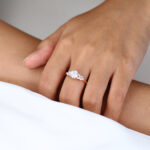 Engagement Ring Lab Diamond 1.5 Carat Round Diamond Ring