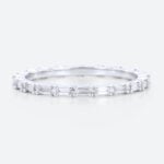 Lab Diamond Promise Ring White Gold Marriage Rings Eternity Ring