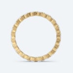 Baguette Cut Lab Grown Diamond Eternity Wedding Band Refined Radiance Stacking Ring (3)