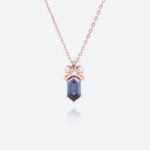 Women's Necklace Pendants Lab Alexandrite Vintage Necklaces