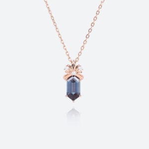 Women's Necklace Pendants Lab Alexandrite Vintage Necklaces