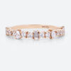 Unique Rings for Women Lab Diamond Eternity Ring Band Stacked