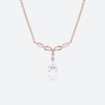 Lab Grown Diamond Necklace​ Infinity Pendant Womens Necklace