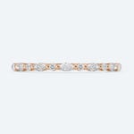 Round & Marquise Cut Lab Grown Diamond Full Eternity Wedding Band Alternating Matching Ring (7)