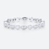 14 Karat White Gold Ring Eternity Ring Classic Wedding Rings