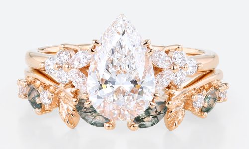 rose-gold-ring-set-lab-diamond-wedding-band-engagement-ring-set