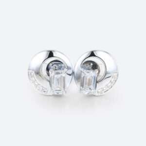 Statement Earrings Birthstone Earrings Studs Emerald Cut Gem