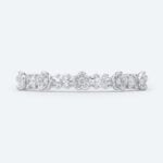 Round Cut Lab Grown Diamond Wedding Band Floral Fantasy Stacking Ring (6)