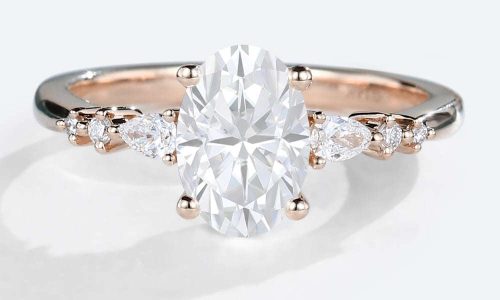 1.5ct Moissanite Promise Rings for Her Classic Engagement Ring Styles