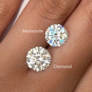 Moissanite vs Diamond Sparkly Which One Actually Shines More