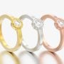 Bezel Set Engagement Ring