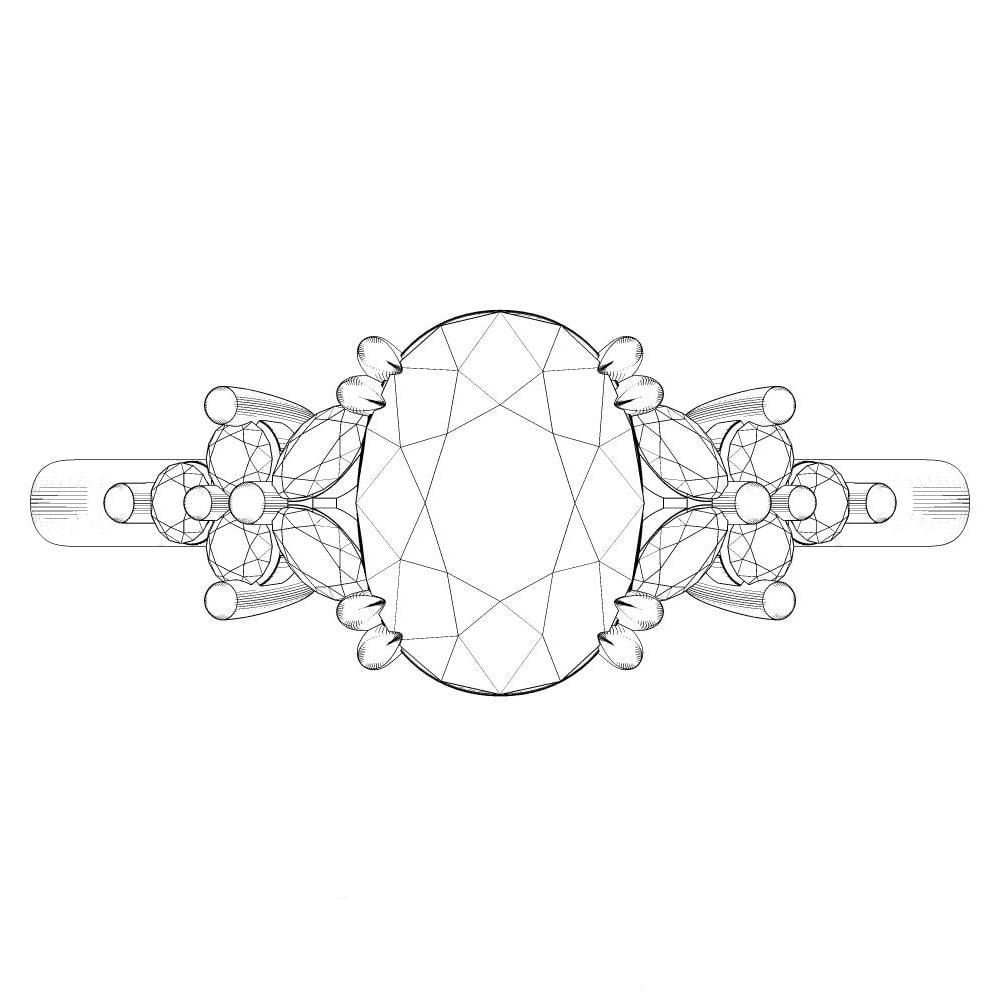 Lab Ruby Vintage Set