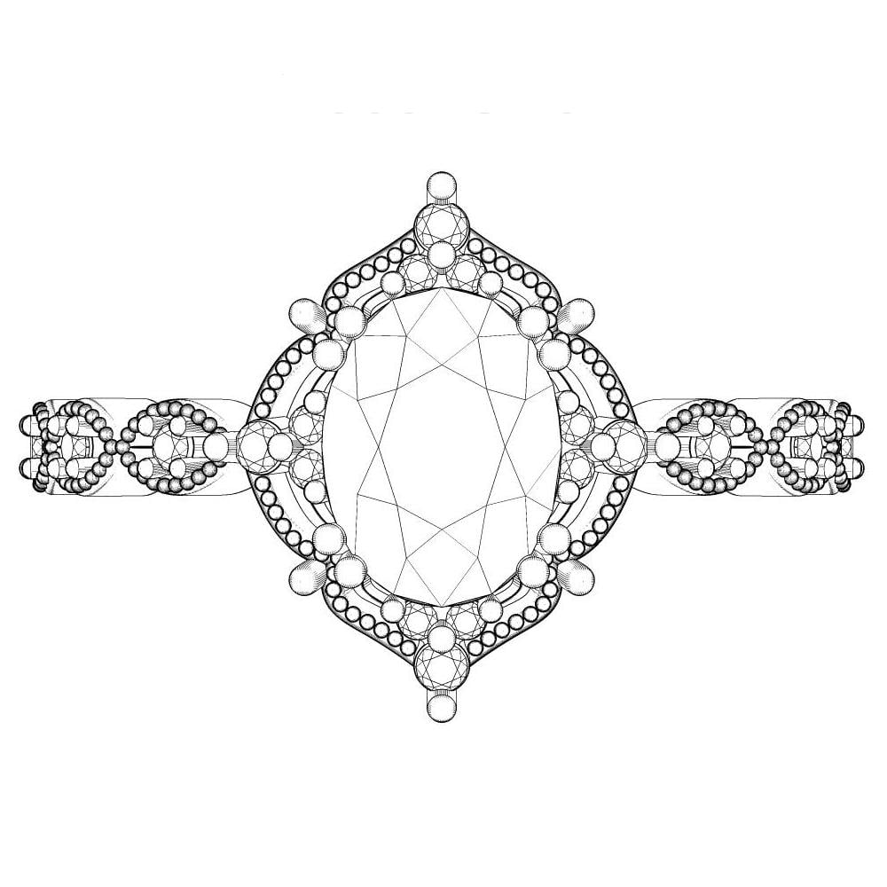 Lab Ruby Vintage Set