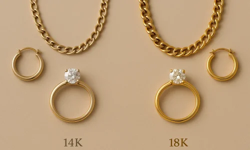 14K vs 18K Gold: What’s the Difference and Which to Choose?