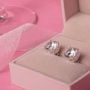 how to clean diamond earrings​?
